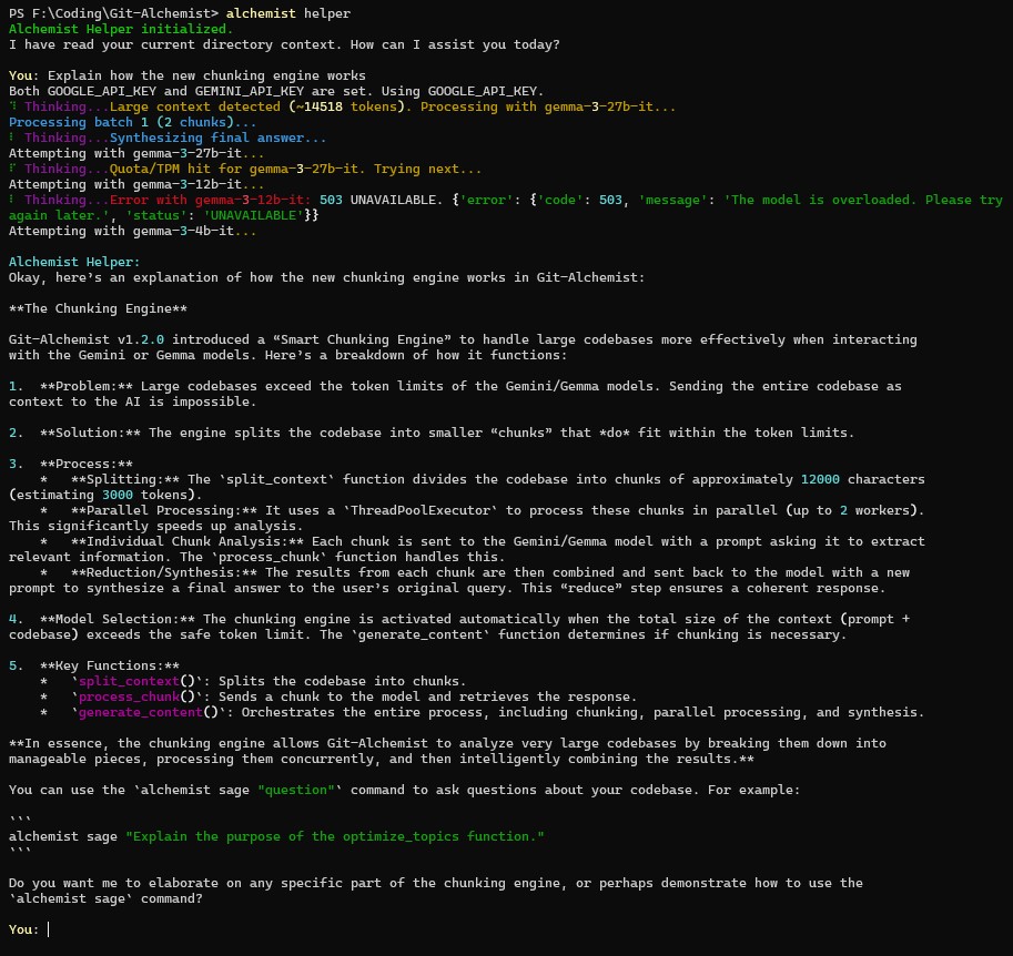 Helper Session Screenshot